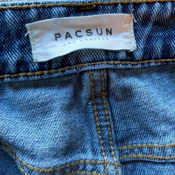 PacSun Two Tone Mom Denim Jeans 28 - Picture 3 of 12